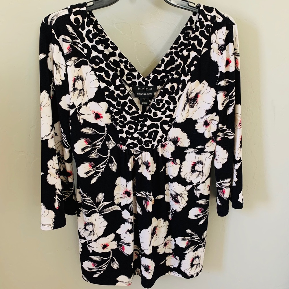 White House Black Market Blouse Size Medium